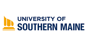 Logo for the University of Southern Maine.